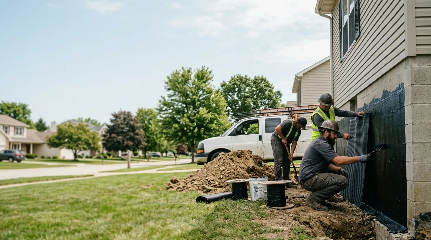 Basement Waterproofing in Versailles, OH near me